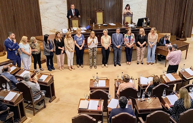 Cámara de Diputados: Se rindió un homenaje póstumo a Lidia «Nené» Grana de Manfredi