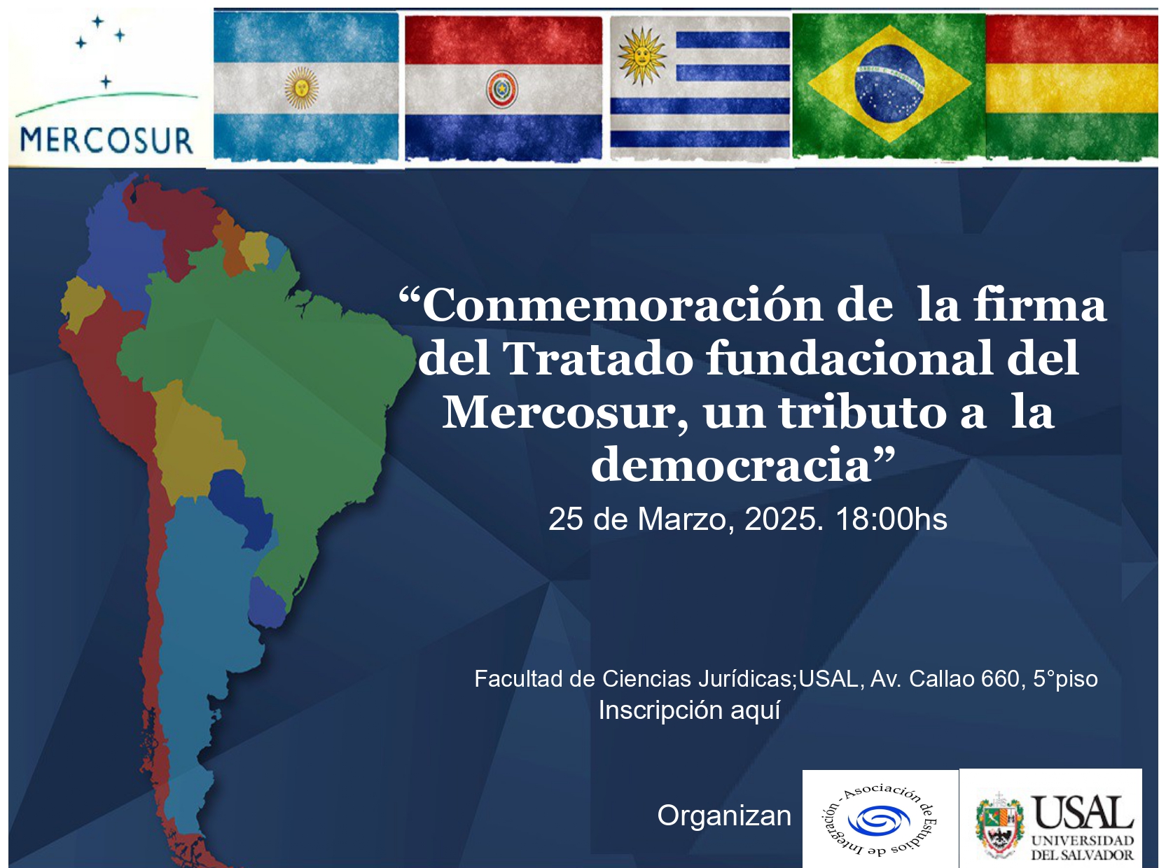 Conmemoración del Aniversario del Tratado Fundacional del Mercosur Conmemoración del Aniversario del Tratado Fundacional del Mercosur