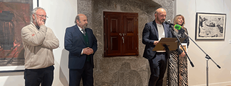 La Obra Cultural de FUNIBER y UNEATLANTICO inaugura la exposición «Tàpies, colección del grabador Barbarà» en Cantabria
