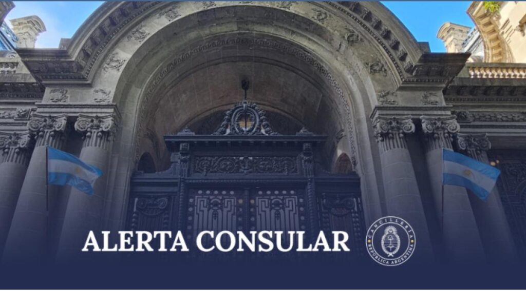 Alerta consular: se reitera a los ciudadanos argentinos la recomendación de no viajar a Venezuela Alerta consular: se reitera a los ciudadanos argentinos la recomendación de no viajar a Venezuela