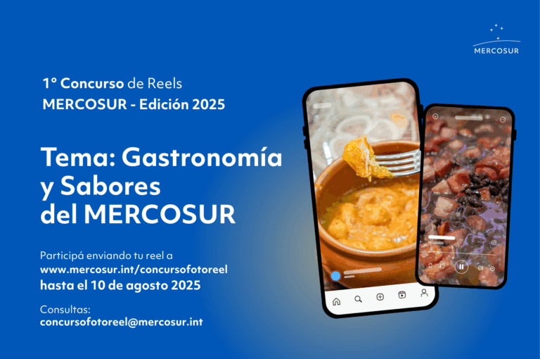 Concurso de Reels y Fotografía del MERCOSUR te invita a mostrar los sabores de la región
