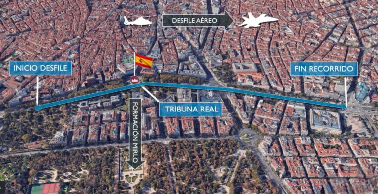 Desfile 12-0: estreno del Pilatus en el que vuela Leonor, menos cazas y la UME de protagonista