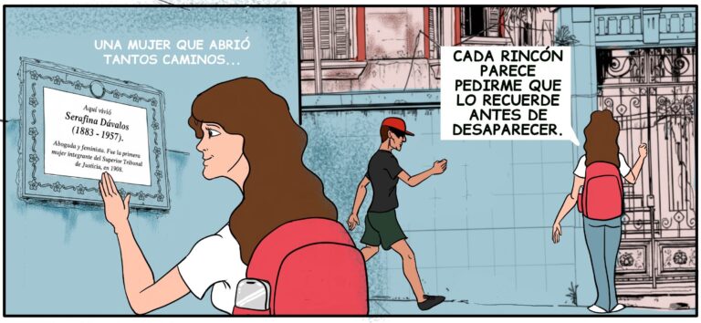 “Postales de Asunción”, un cómic que rescata la memoria urbana
