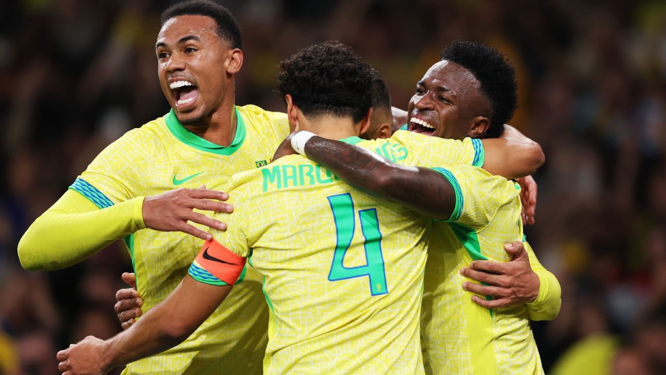 Brasil brilla en Londres y derrota a Senegal en amistoso con ambiente de Copa del Mundo