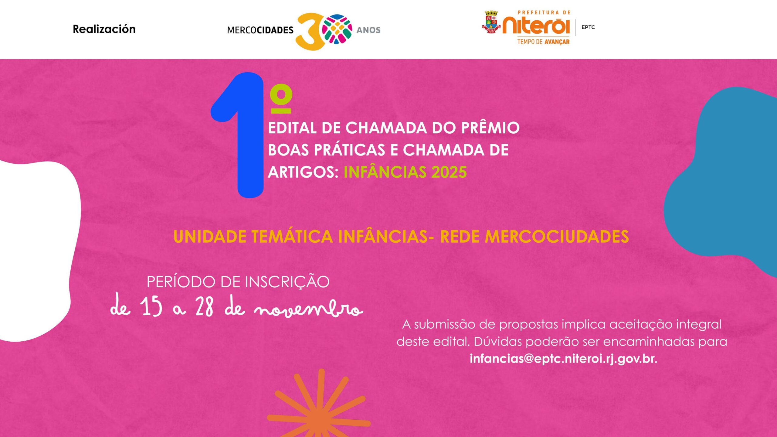 Convocatoria a buenas prácticas y artículos sobre infancias
