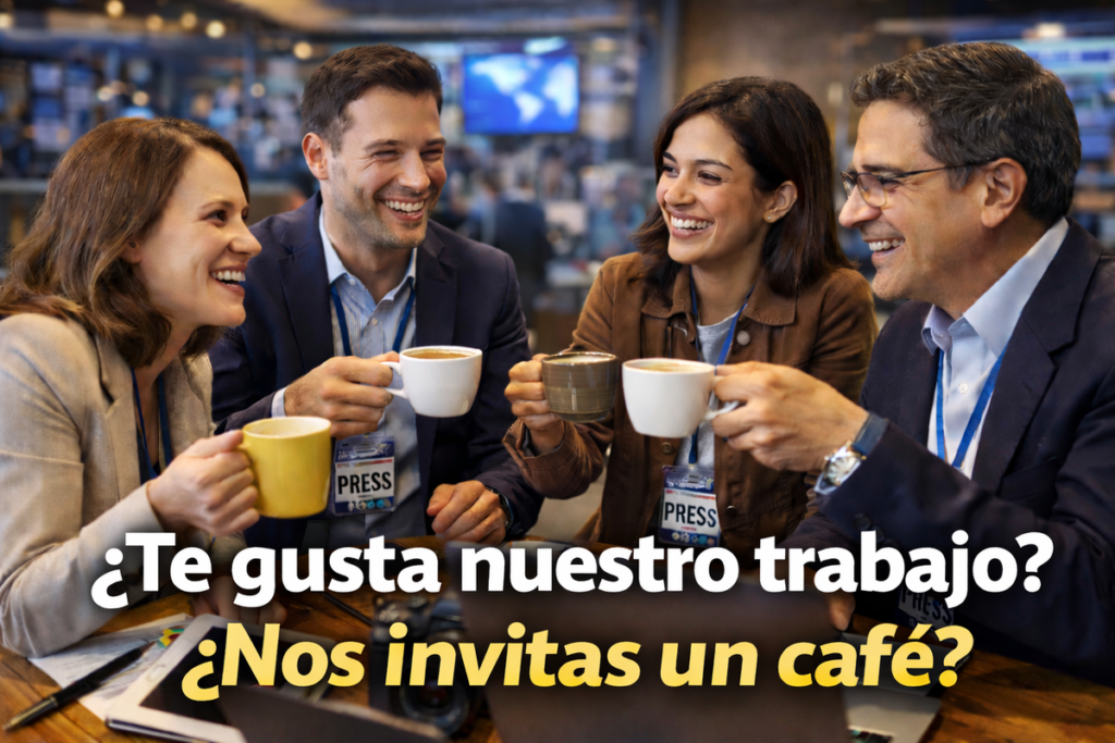 ¿Te gusta nuestro trabajo? ¿Invítame un café?