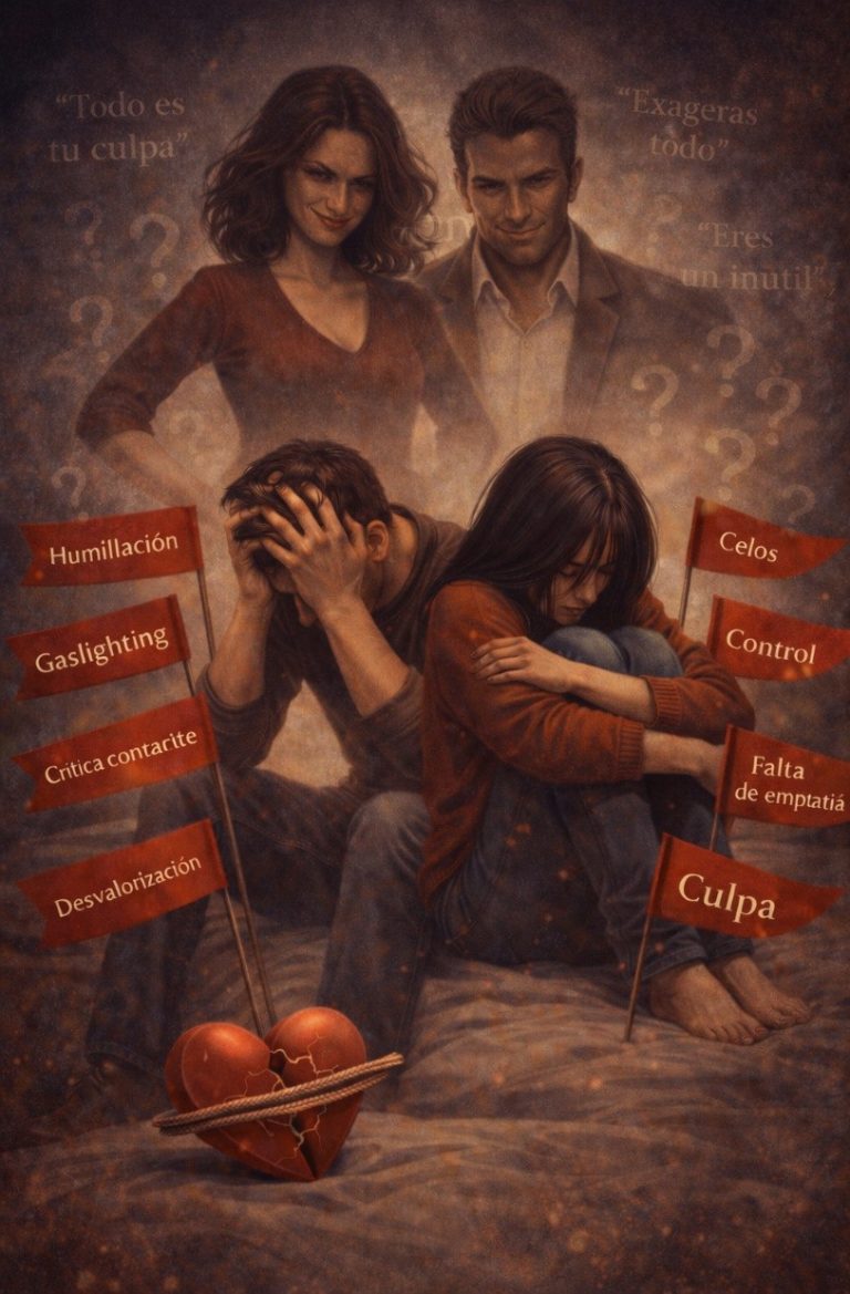 CÓMO IDENTIFICAR Y SOBREVIVIR A UN NARCISISTA EN LA PAREJA.