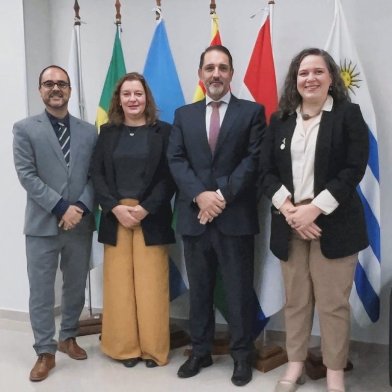Visita de la UNILA al Instituto Social del MERCOSUR