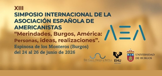 XIII Simposio Internacional de la Asociación Españolade Americanistas (AEA) del 24 al 26 de Junio, en Espinosa de los Monteros (Burgos).