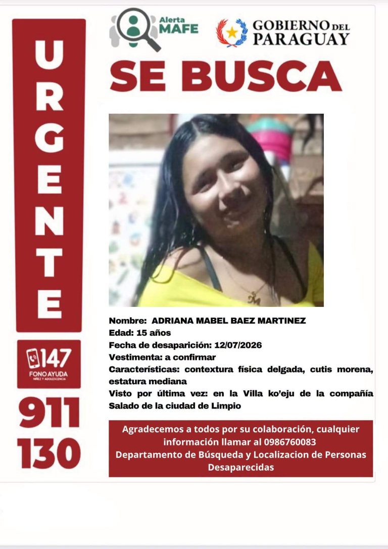 Alerta Mafe: buscan a cinco menores desaparecidas en el país