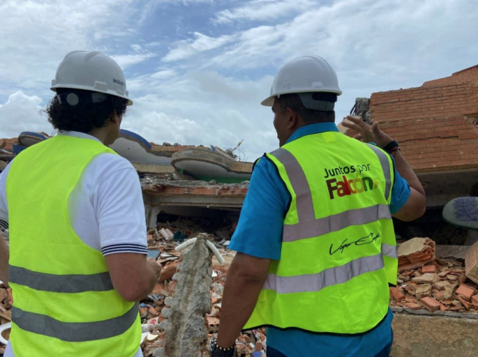 Comisión Presidencial realiza estudios de suelos y edificaciones para tomar acciones preventivas en Falcón