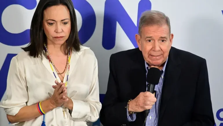 María Corina Machado y Edmundo González anuncian que no participarán en el diálogo