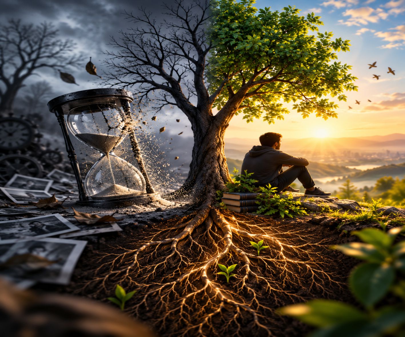 EL TIEMPO NO SANA: TRANSFORMA A QUIEN APRENDE A HABITARLO.