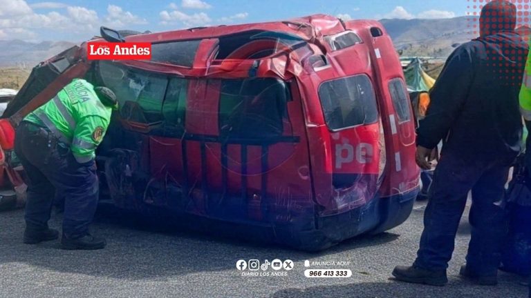 Alcalde de Santa Lucía herido tras accidente en la vía Cabanilla-Lampa