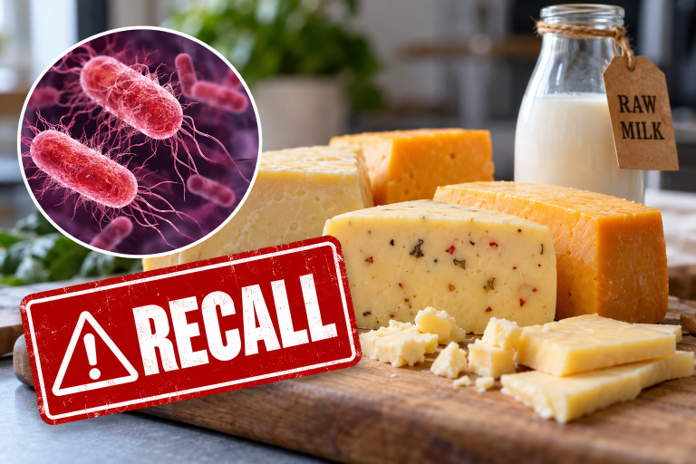 Alerta por queso contaminado
