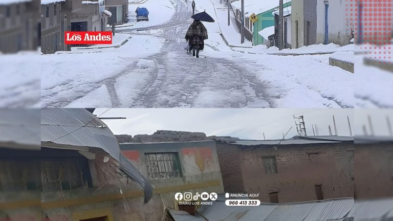 Alertan nevadas y vientos del 28 al 30 de septiembre en Puno