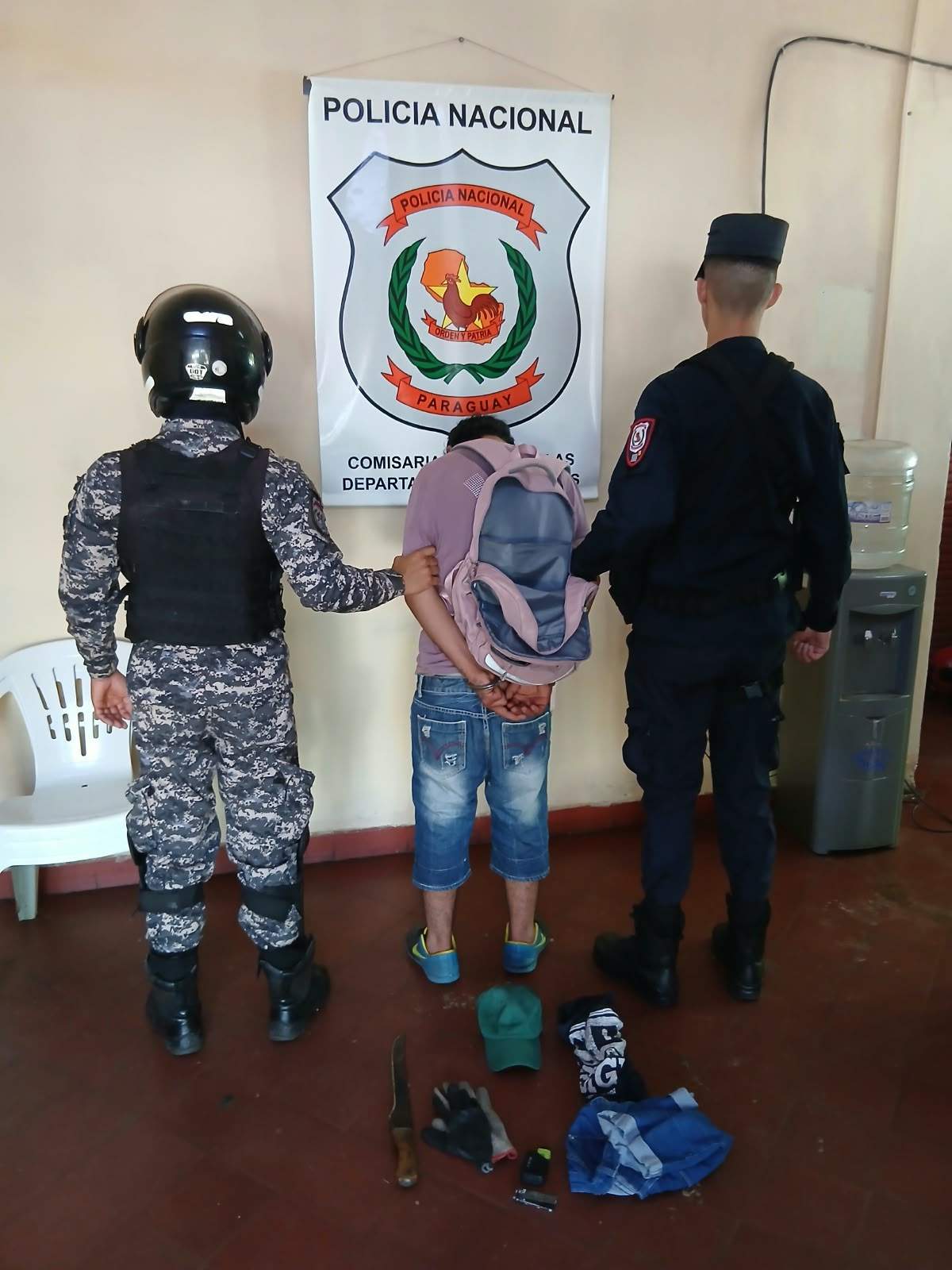 Aprehenden a hombre por supuesta tentativa de robo y lesión en Ayolas Aprehenden a hombre por supuesta tentativa de robo y lesión en Ayolas