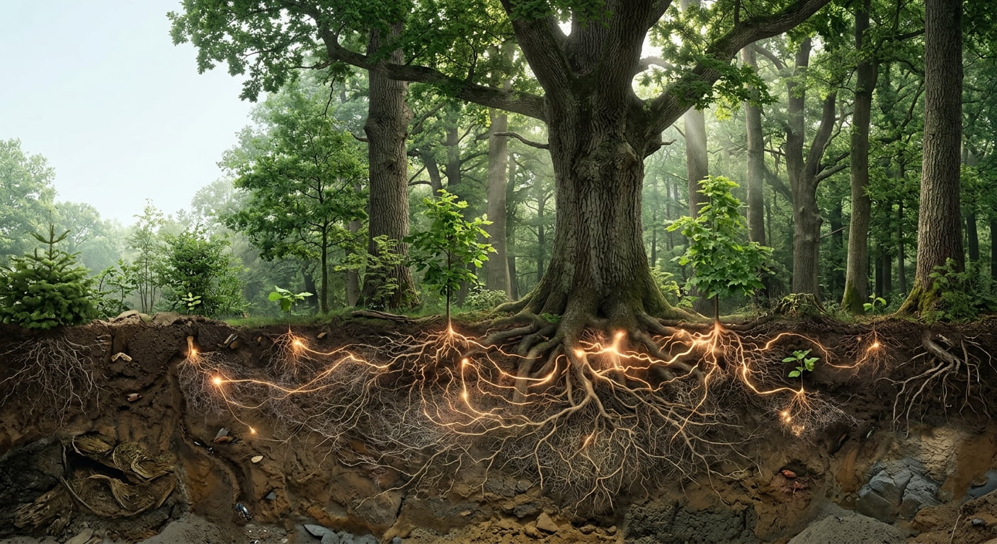 Bosques que hablan: la red secreta que protege al ecosistema