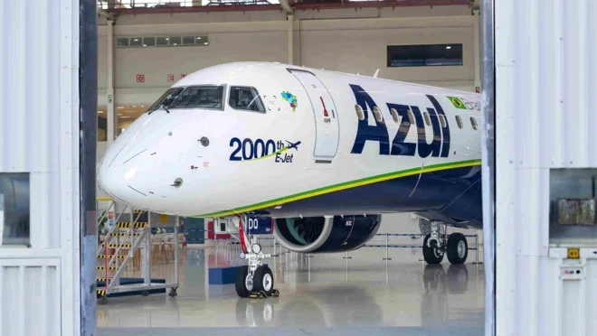 Brasil — Embraer amplia presença mundial com recorde de pedidos e 2 mil E-Jets entregues