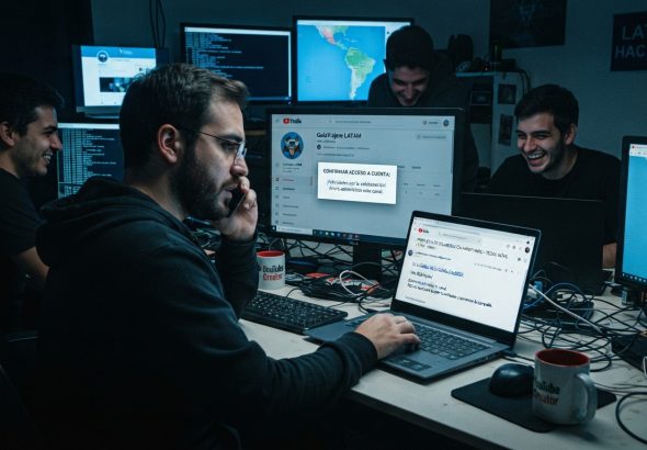 Ciberdelincuentes usan falsas colaboraciones para tomar control de cuentas de YouTube en Latinoamérica