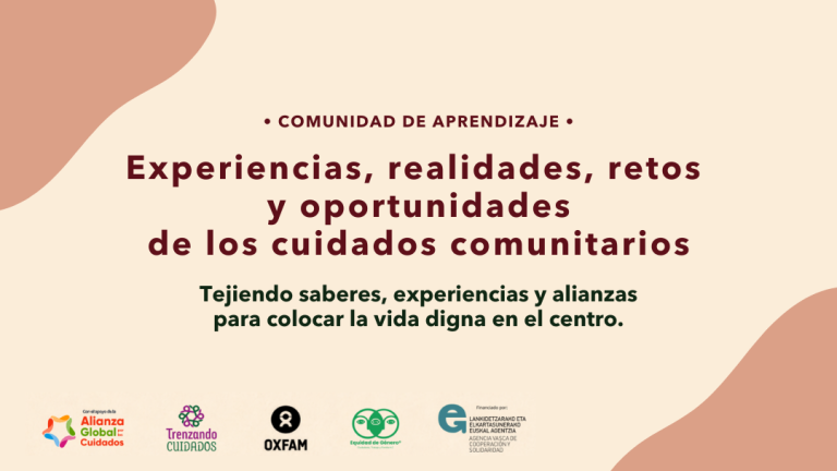 Convocatoria a la Comunidad de Aprendizaje «Experiencias, realidades, retos y oportunidades de los Cuidados Comunitarios»