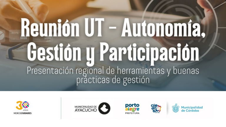 Convocatoria a la reunión de la Unidad Temática Autonomía, Gestión y Participación