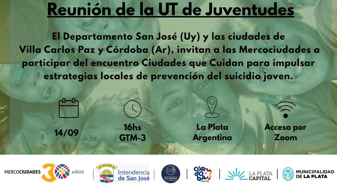 Convocatoria abierta: Encuentro de la Unidad Temática de Juventudes “Ciudades que Cuidan”