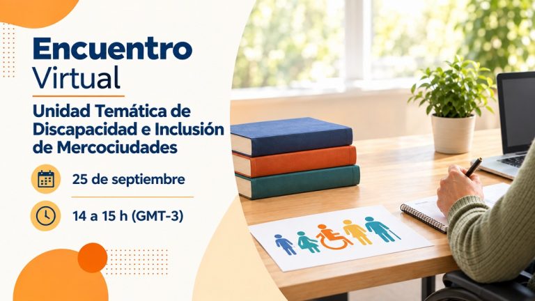 Convocatoria abierta: Encuentro virtual de Discapacidad e Inclusión