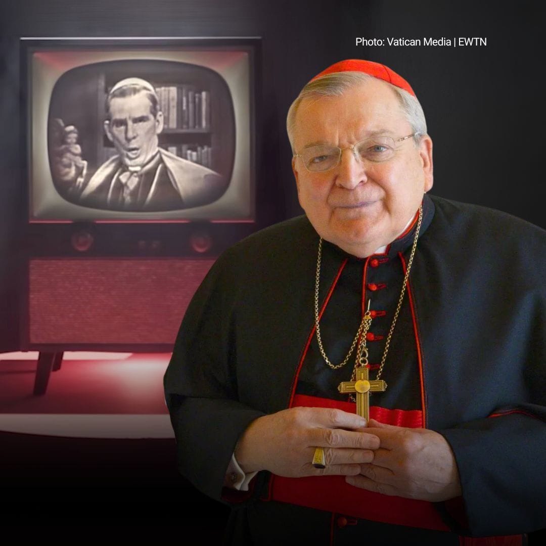 Cuando su familia compró su primer televisor, este cardenal era niño… y Fulton Sheen apareció en pantalla Cuando su familia compró su primer televisor, este cardenal era niño… y Fulton Sheen apareció en pantalla