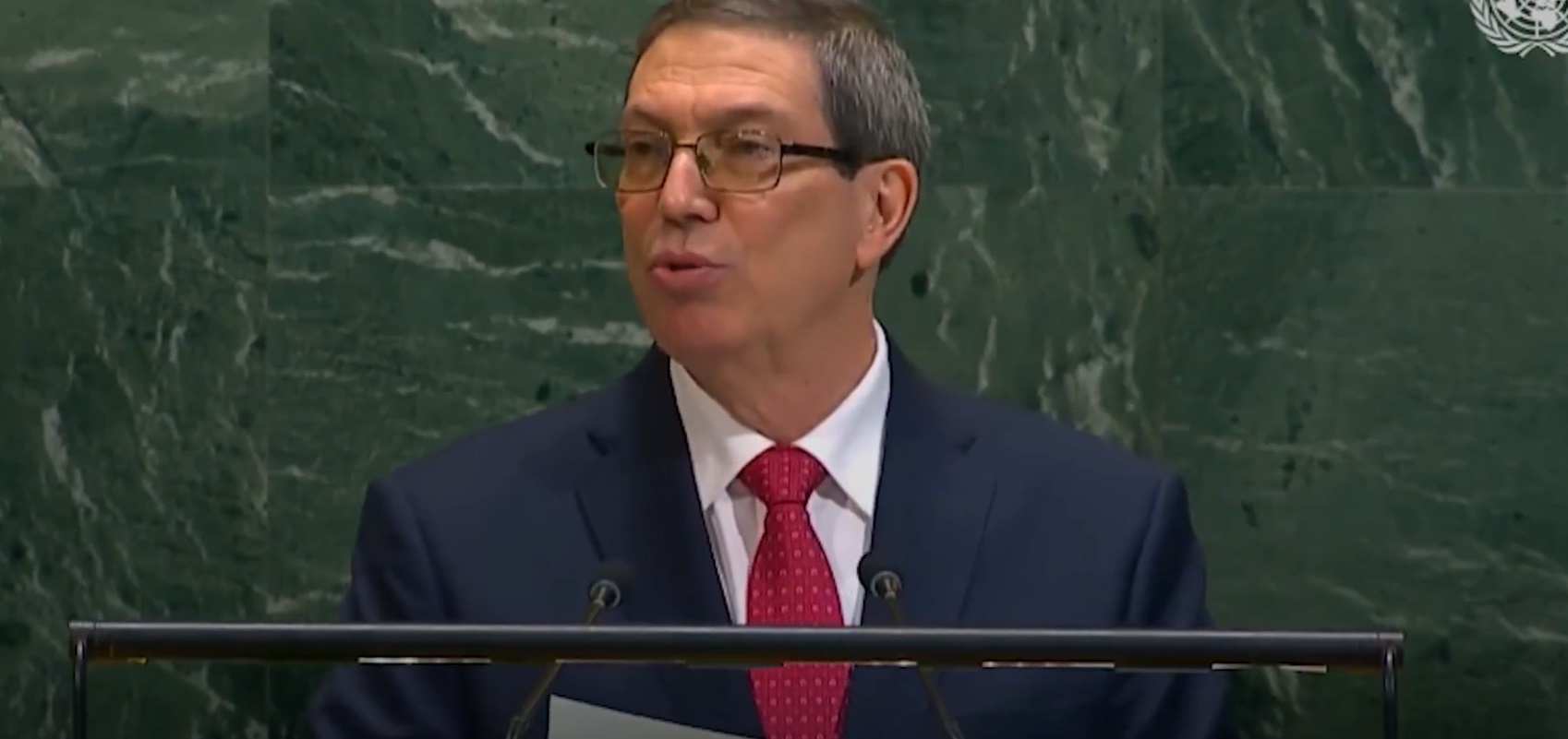 Cuba denuncia pressão dos EUA em agenda com mais de 30 reuniões na ONU Cuba denuncia pressão dos EUA em agenda com mais de 30 reuniões na ONU