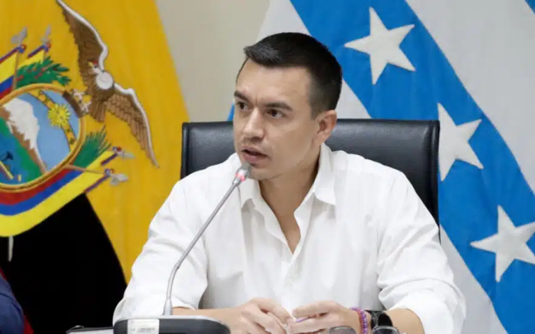 Daniel Noboa: «Ya debería definirse una fecha para elecciones en Venezuela»