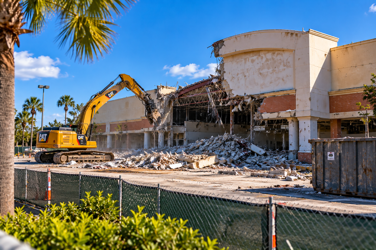 De estación del Sheriff a redevelopment: Osceola pagará .5 millones por demoler el viejo Publix