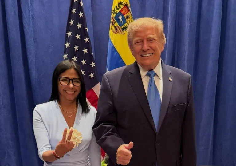 Delcy Rodríguez y Donald Trump sostuvieron encuentro histórico en Nueva York