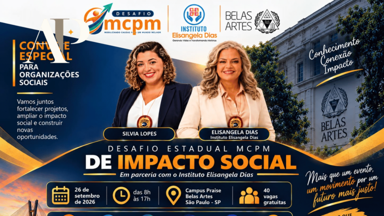 Desafio MCPM de Impacto Social abre inscrições para imersão gratuita em São Paulo