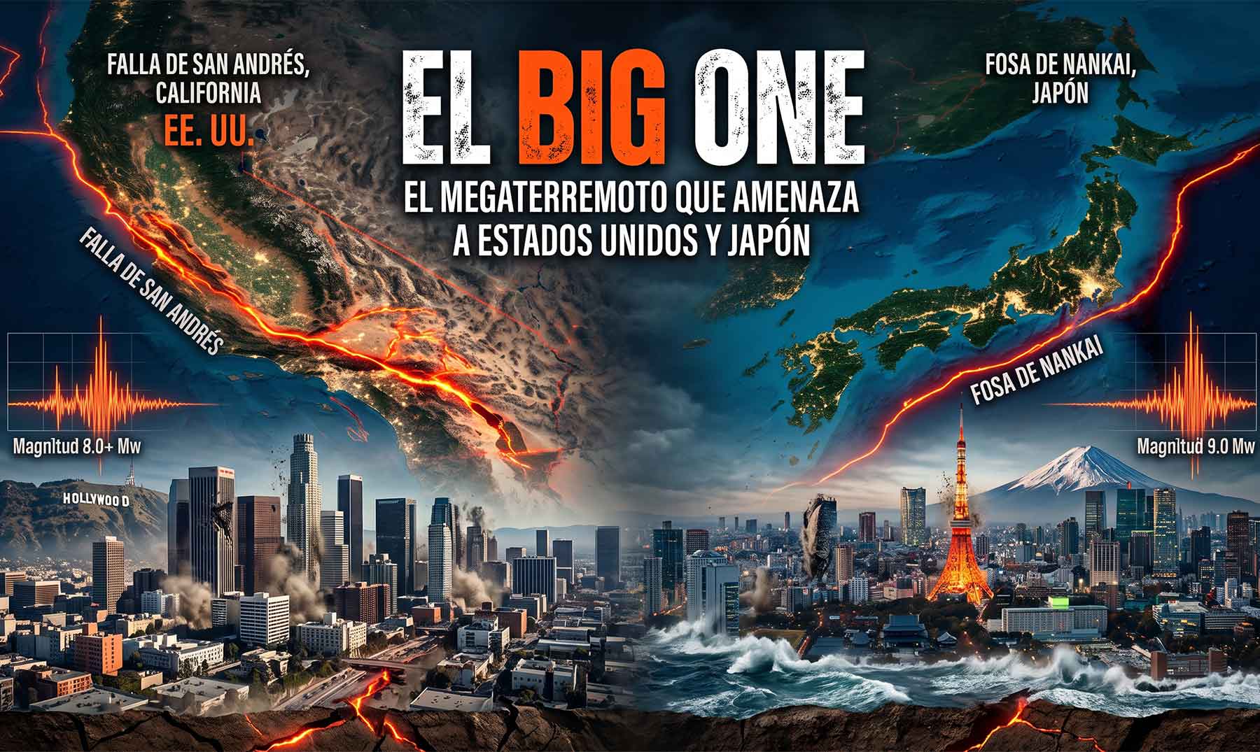 El Big One: qué es el megaterremoto que amenaza a los Estados Unidos y a Japón, y cuáles serían sus consecuencias El Big One: qué es el megaterremoto que amenaza a los Estados Unidos y a Japón, y cuáles serían sus consecuencias