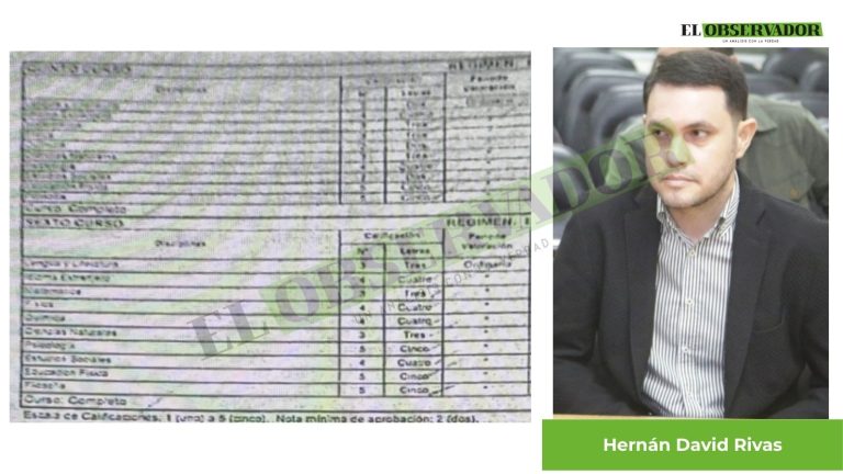 El dudoso certificado de estudios de secundaria de Rivas, se citó en fallo