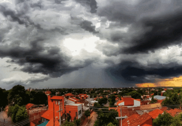 Elevan a 12 los departamentos que están zona de tormentas esta tarde