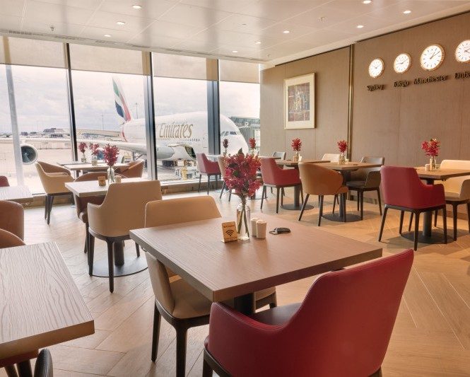 Emirates inaugura su nueva sala VIP en el Aeropuerto de Mánchester