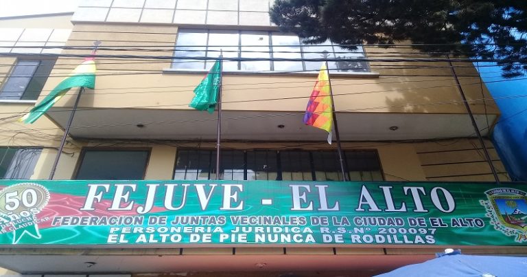 Fejuve se declara en estado de emergencia y da 48 horas al Gobierno para atender pliego de demandas