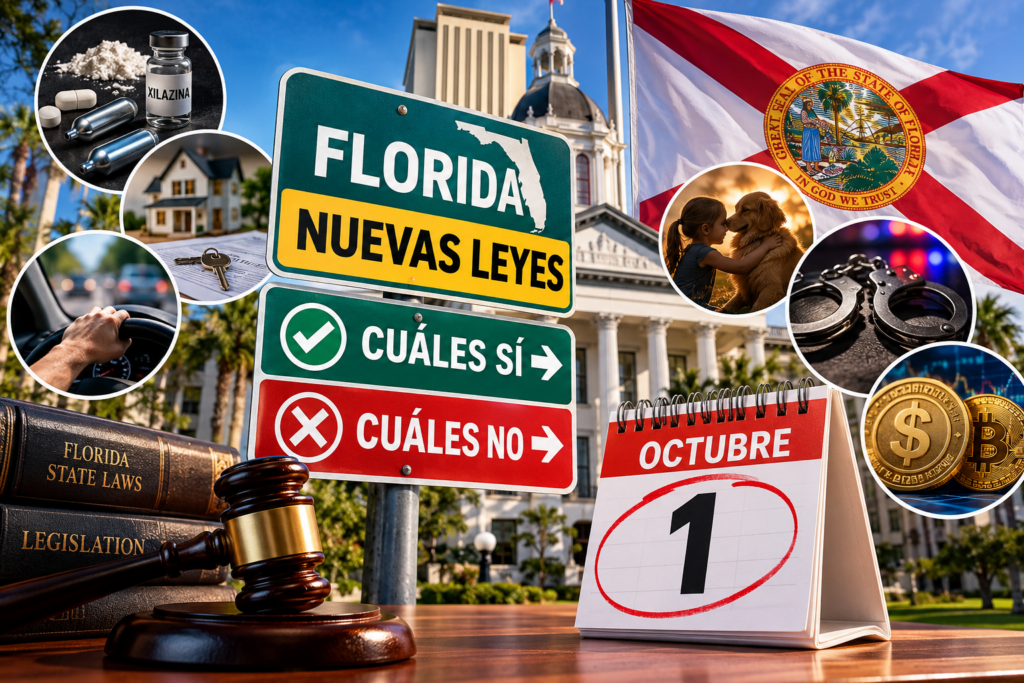 Florida estrena nuevas leyes: Cuáles sí, cuáles no
