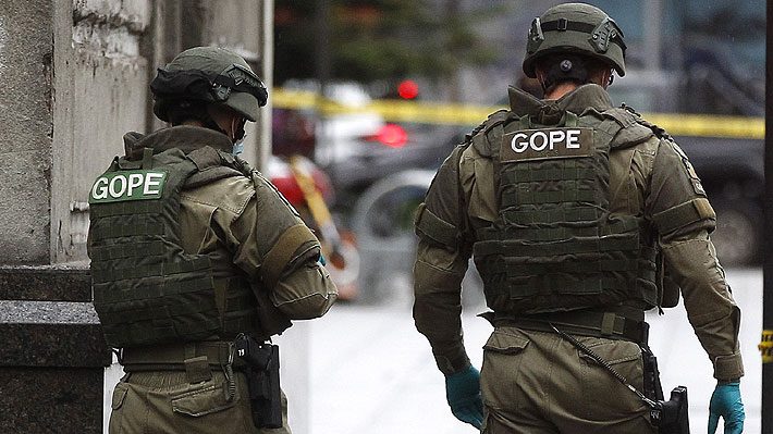 GOPE descarta presencia de explosivos tras amenaza de bomba en Enap Aconcagua