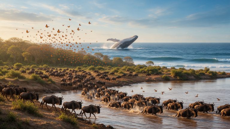 Guía de la gran migración: cuándo y dónde ver a los animales viajeros