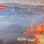 Incendio forestal afecta 10 hectáreas de pastos naturales en Pusi