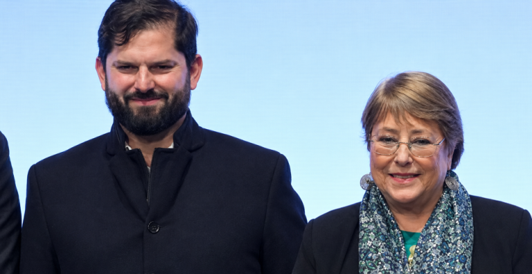 La Declaración de Bachelet y Boric por la adhesión de Chile al «Escudo de las Américas»