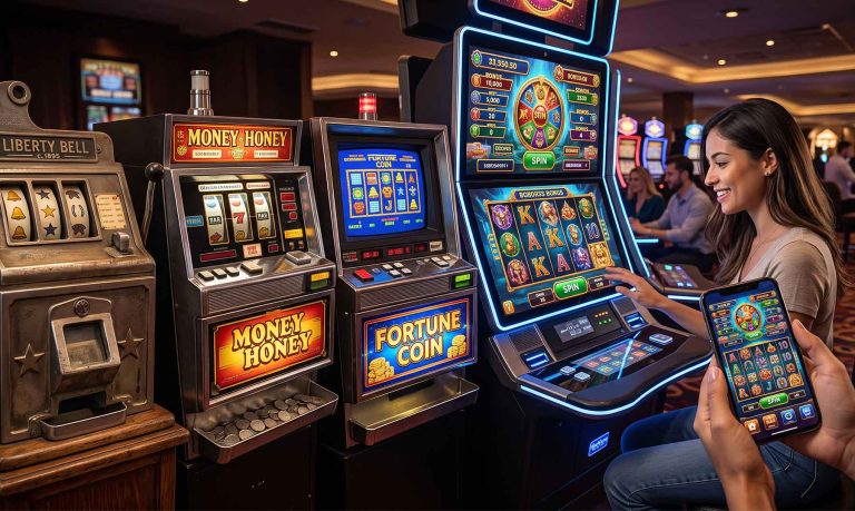 La evolución de las máquinas tragaperras: cómo la tecnología traslada la experiencia del casino al entorno digital