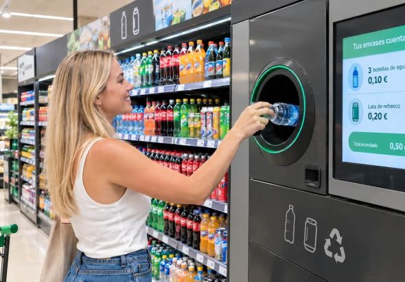 La OCU explica el sistema de envases que tendrán Mercadona, Lidl y Carrefour: «La ley fija un mínimo de 10 céntimos, pero puede ser más»