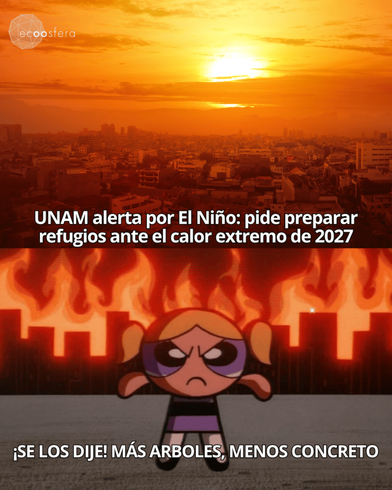 La UNAM advierte: México necesita refugios contra el calor en 2027
