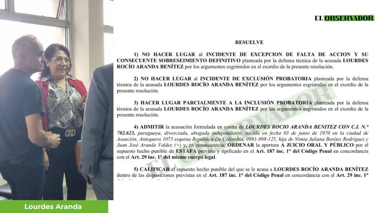 Mafia de los Pagarés: abogada irá a juicio por presunta estafa a jubilada del Hospital de Clínicas