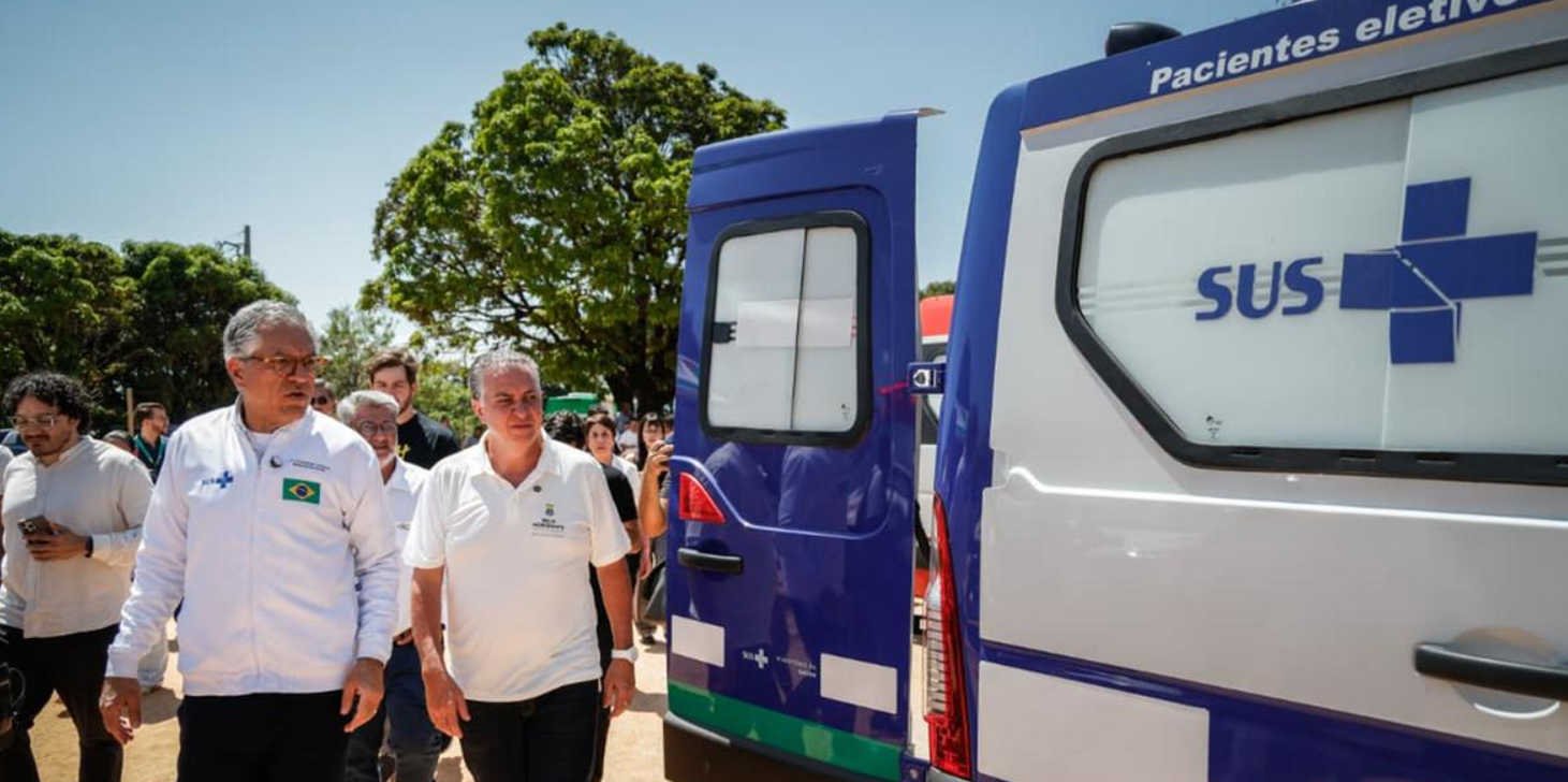 Ministério da Saúde entrega 137 veículos para reforçar o SUS em 49 cidades de Minas Gerais Ministério da Saúde entrega 137 veículos para reforçar o SUS em 49 cidades de Minas Gerais