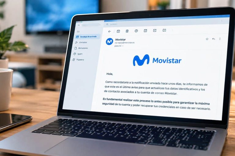 Movistar vuelve a enviar un correo al que debes hacer caso: «Para garantizar la máxima seguridad en…»